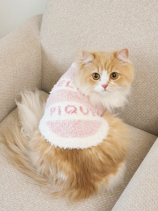 [CAT&DOG] Gelato Pique 2 Border Pet Pullover