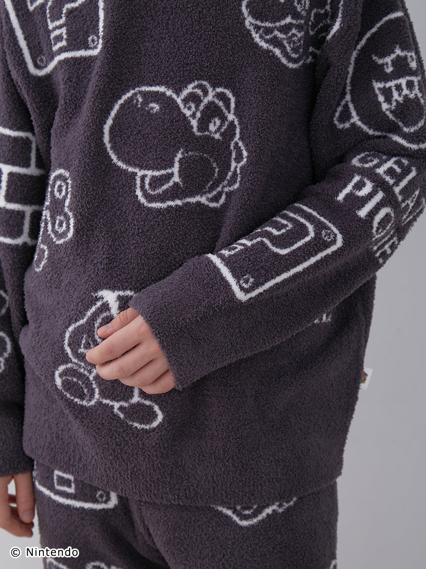 2024【SUPER MARIO™️】【MEN'S 】Baby Moco Character Patterned Jacquard Pullover