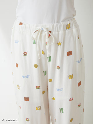 2024【SUPER MARIO™️】【WOMEN'S】Long Sleeve T-shirt & Pants SET