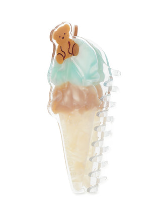Ice Cream Motif Hair Clip