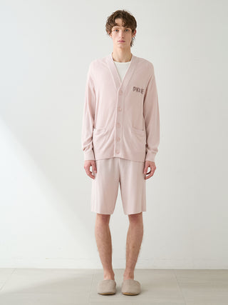 Men's Smoothie Lite UV-cut Logo Cardigan