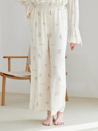 Ribbon Bunny Long Pants