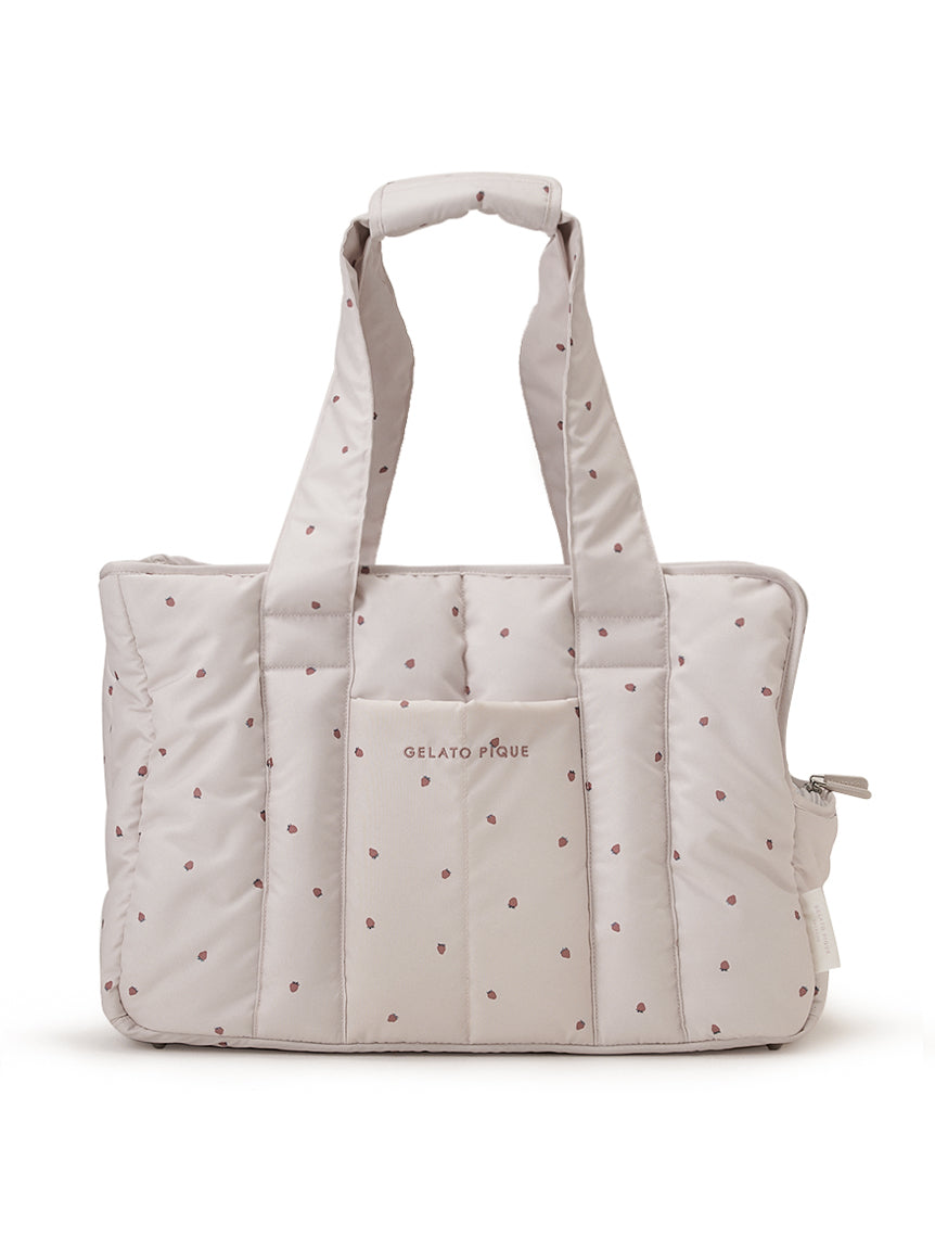 【CAT&DOG】Strawberry Quilting Carrier Bag