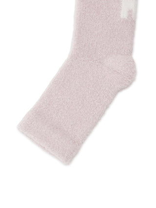 [Sleep] Logo Jacquard Travel Compression Socks