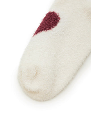 Warm Smoothie Heart Jacquard Socks