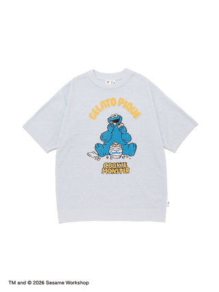 [Coming Soon][SESAME STREET] Men's Airy Moco Jacquard Pullover & Shorts Set