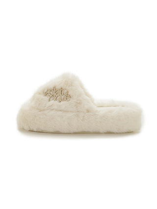 Faux Fur Room Slippers