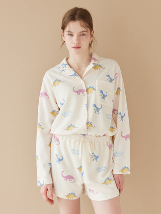 Waffle Dinosaur Romper