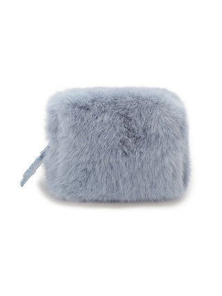 Faux Fur Mini Pouch