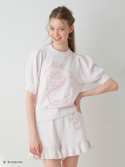 【Peach Collection】Pullover & Shorts SET gelato pique