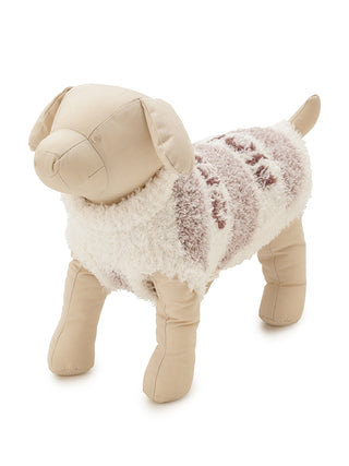 [CAT&DOG] Gelato Pique 2 Border Pet Pullover