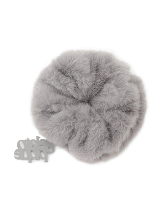 Faux Fur Scrunchie