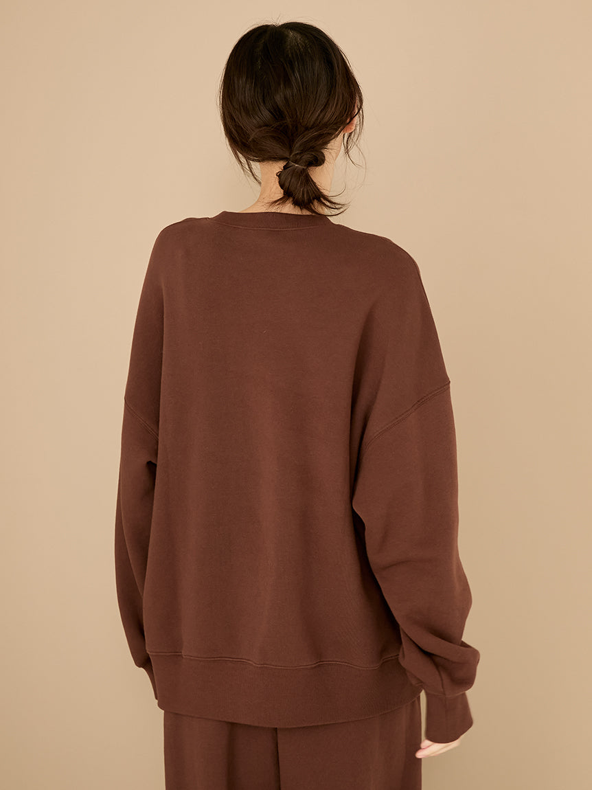 College Logo Pullover