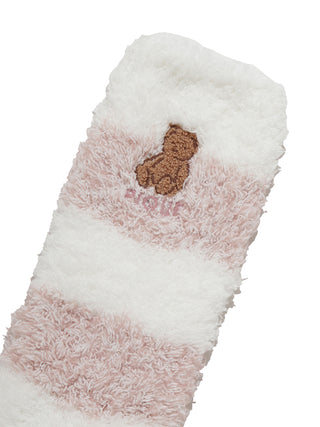 Bear Sagara Melange 2 Border Socks