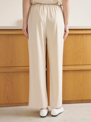 Cool Rayon Logo Printed Pants