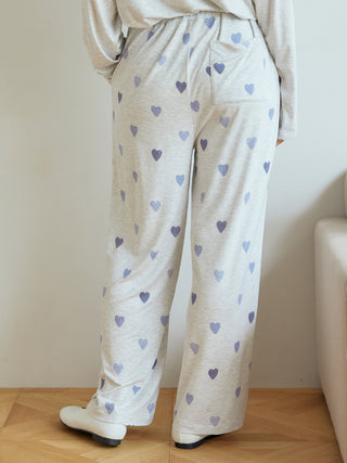 Heart Motif Pants