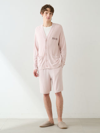 Men's Smoothie Lite UV-cut Logo Cardigan