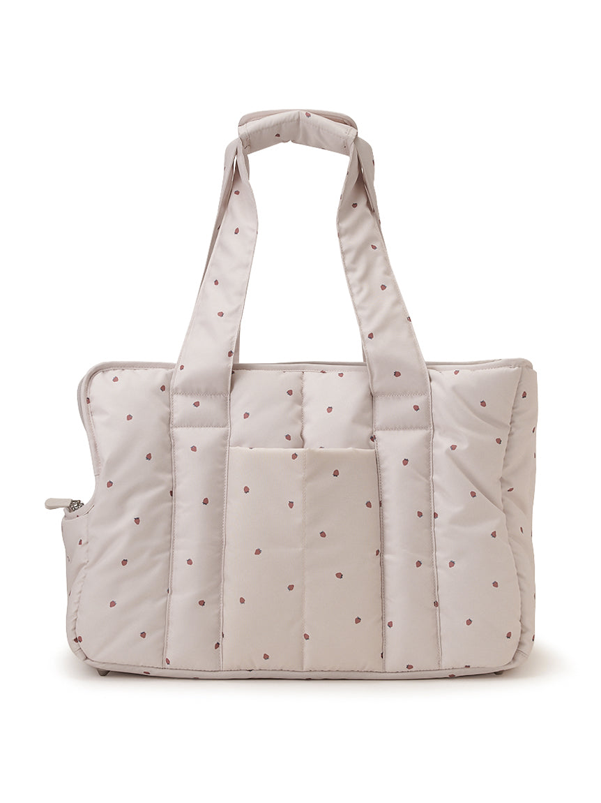【CAT&DOG】Strawberry Quilting Carrier Bag