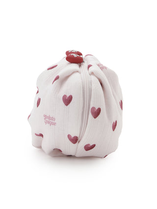 [Coming Soon]  Tuck Stitch Heart Pouch