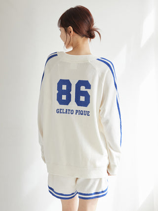 Airy Moco Sporty Jacquard Cardigan