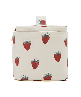 Strawberry Pattern Vanity Pouch Bag
