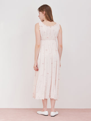 Ribbon Bunny Dress with Built-in Cup