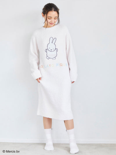 [Dick Bruna] Baby Moco JQD Lounge Midi Dress gelato pique