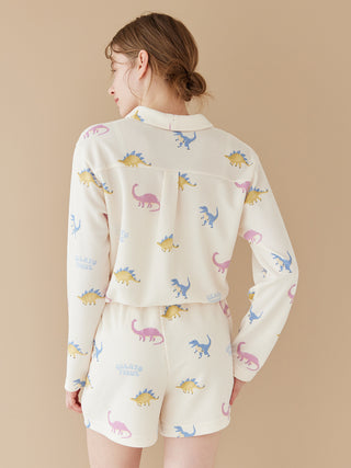 Waffle Dinosaur Romper