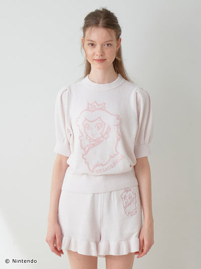 【Peach Collection】Pullover & Shorts SET gelato pique