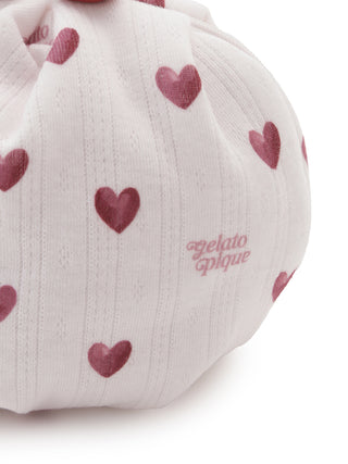 [Coming Soon]  Tuck Stitch Heart Pouch