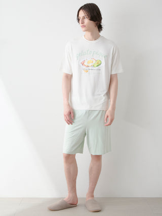 Mens Sunny Side Up Egg Shorts