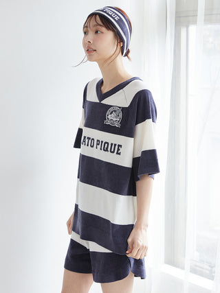 Airy Moco Sporty Jacquard Pullover