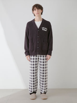 [Chocolate & Framboise] [MENS] Baby Moco Gingham Check Pants