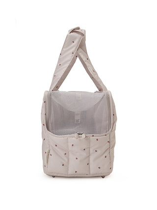 【CAT&DOG】Strawberry Quilting Carrier Bag