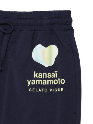 [kansaï yamamoto] [Men's] One-Point Rayon Logo Long Pants