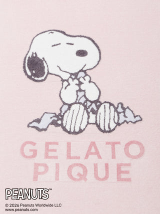 [PEANUTS] [Sleep] Smoothie Jacquard Half Blanket