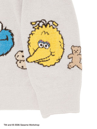 [SESAME STREET] Men's Airy Moco Applique Cardigan