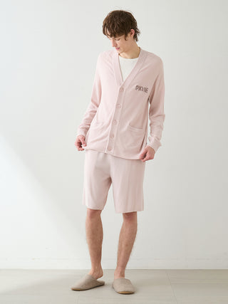 Men's Smoothie Lite UV-cut Logo Cardigan