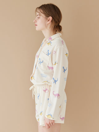 Waffle Dinosaur Romper