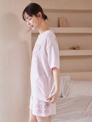 Summer Smoothie Logo Jacquard Pullover & Shorts Set