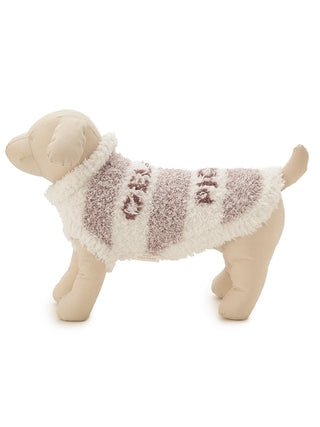 [CAT&DOG] Gelato Pique 2 Border Pet Pullover