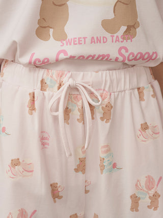 Cool Rayon Ice Cream Bear Shorts