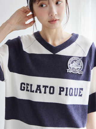 Airy Moco Sporty Jacquard Pullover