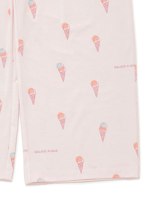 Ice-cream / Bear All Over Printed Pants