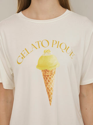 Cool Rayon Sorbet Printed T-shirt