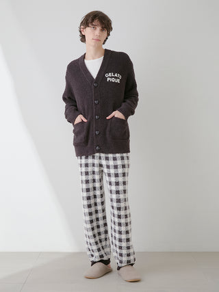 [Chocolate & Framboise] [MENS] Baby Moco Gingham Check Pants