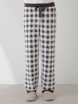 [Chocolate & Framboise] [MENS] Baby Moco Gingham Check Pants