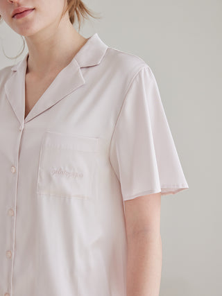 Spring Colorful Satin Shirt