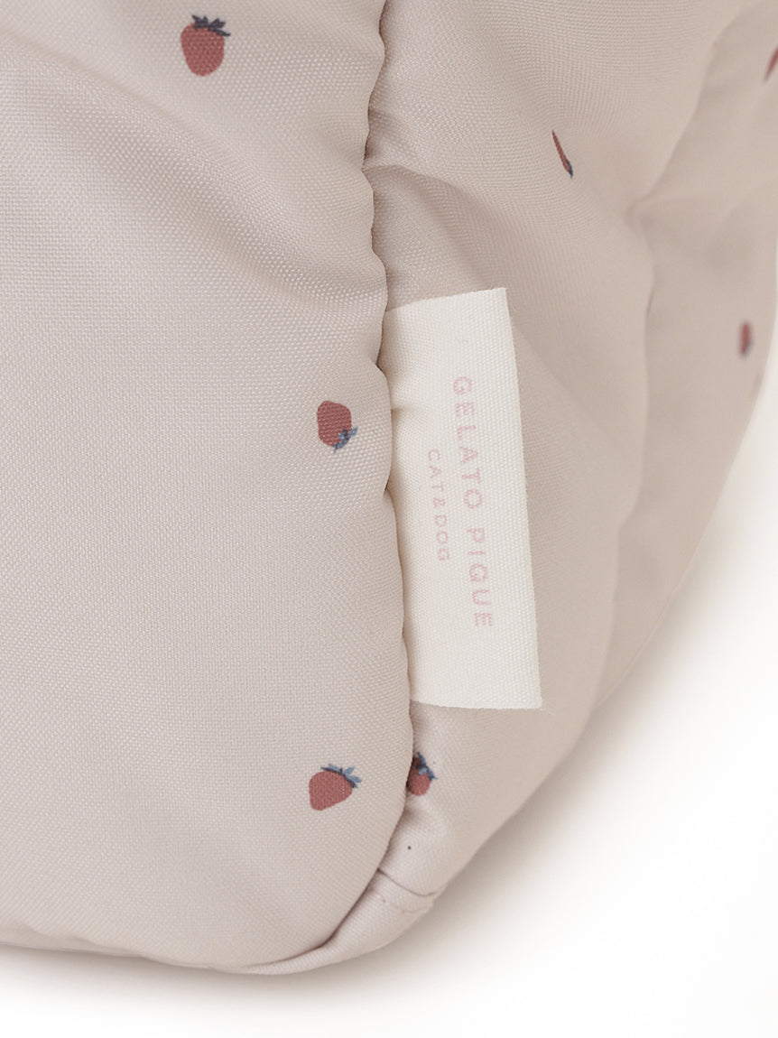 【CAT&DOG】Strawberry Quilting Carrier Bag