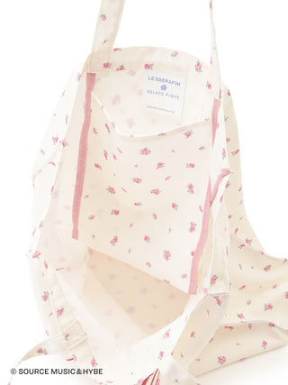 [LE SSERAFIM] Disty Floral Tote Bag - view 9